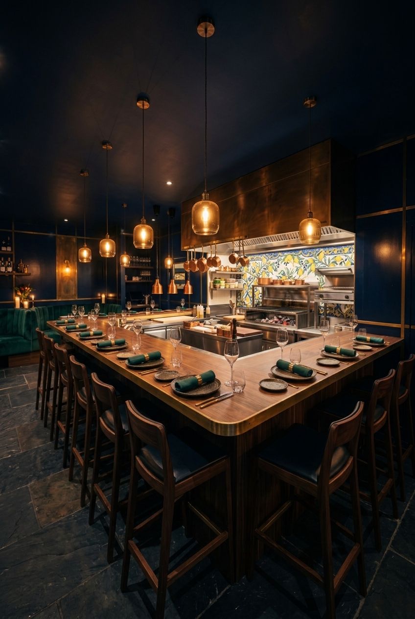 Japanese Mediterranean counter