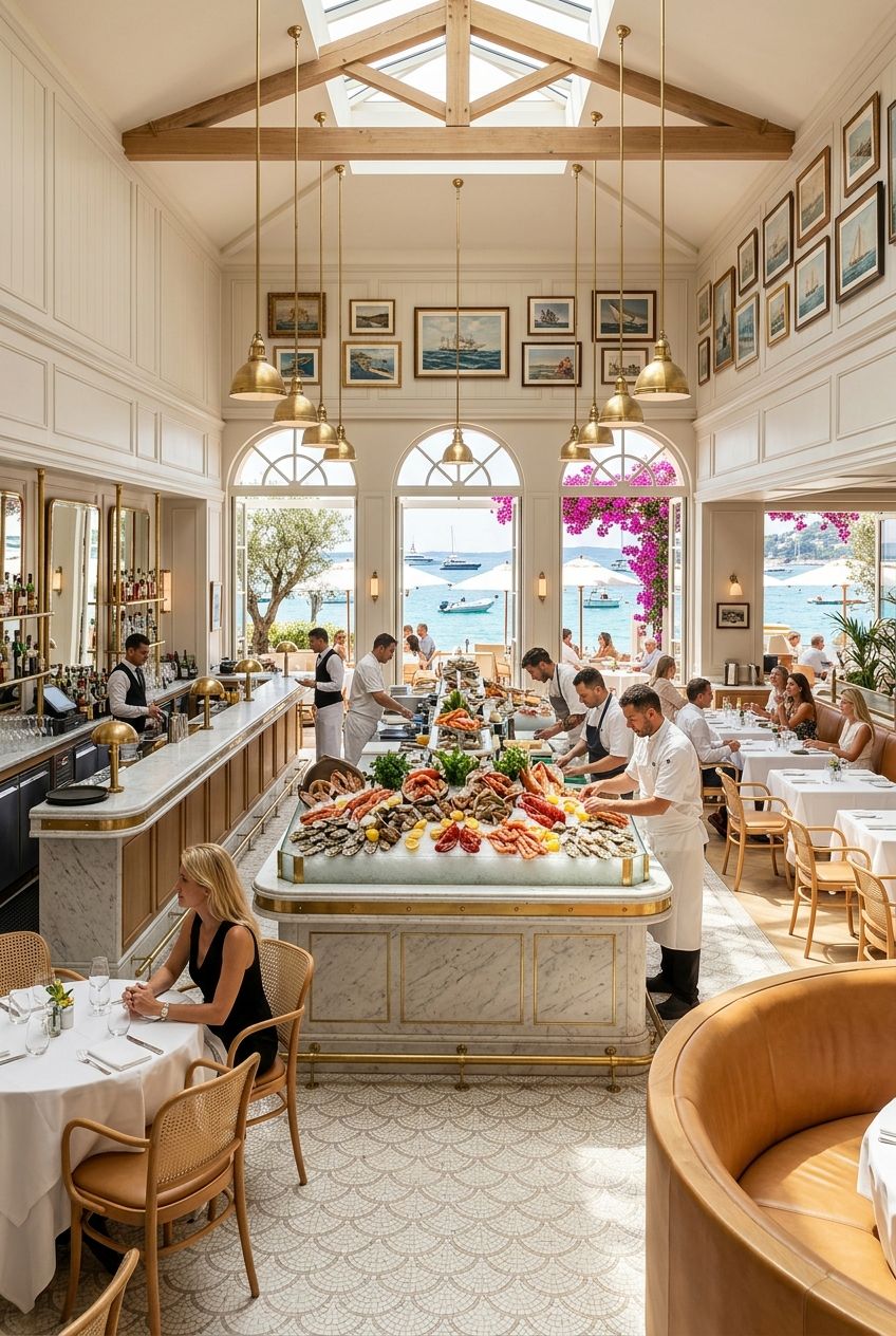 Seafood brasserie
