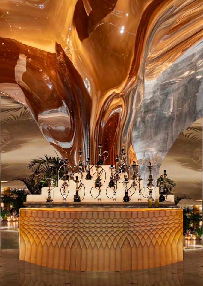 High-end shisha lounge